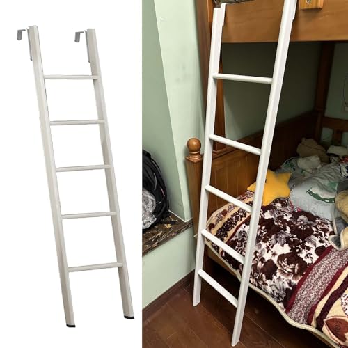Escalera para litera de 150 cm con peldaños estables que facilitan un ascenso seguro a la cama 2