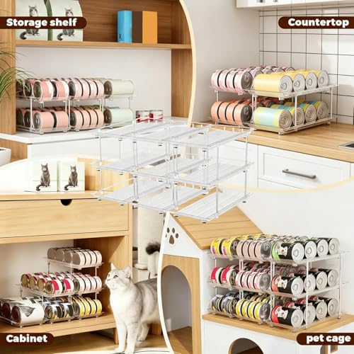 Range-Canettes Cuisine à Séparateur Réglable et Imperméable pour Boîtes de Soupe - 5