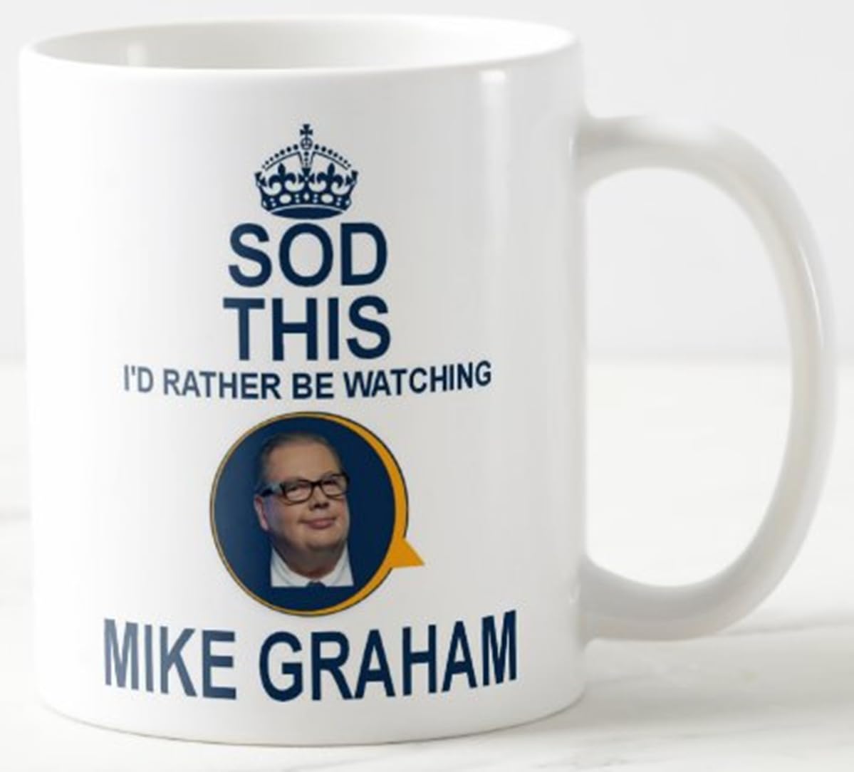 Mug - SOD This I’D Rather BE Watching Mike Graham - talkradio talktv Talk Radio tv Speech LBC Woke Mugs