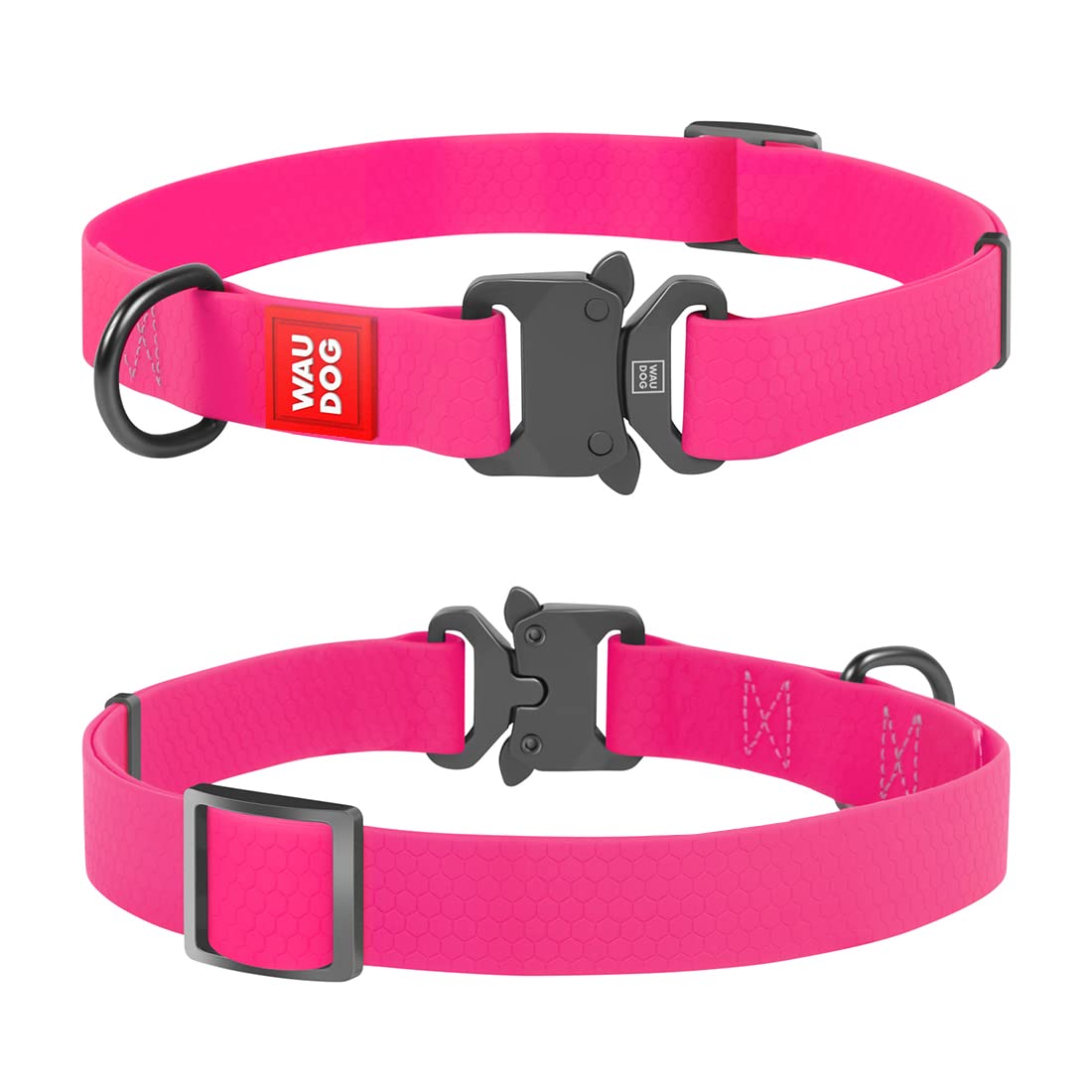 WAUDOG Adjustable Dog Collars-Waterproof Collars For Dogs & Puppies-Soft Durable & Strong Dog Collars-Strong & Comfortable Dog Collars For Pets-Pink,?12 cm,W_4 cm (B09MKPJL64) Amazon Price History, Amazon Price Tracker