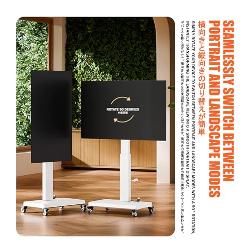 Soporte para TV con ruedas y rotación, 26-60 pulgadas miniatura 6