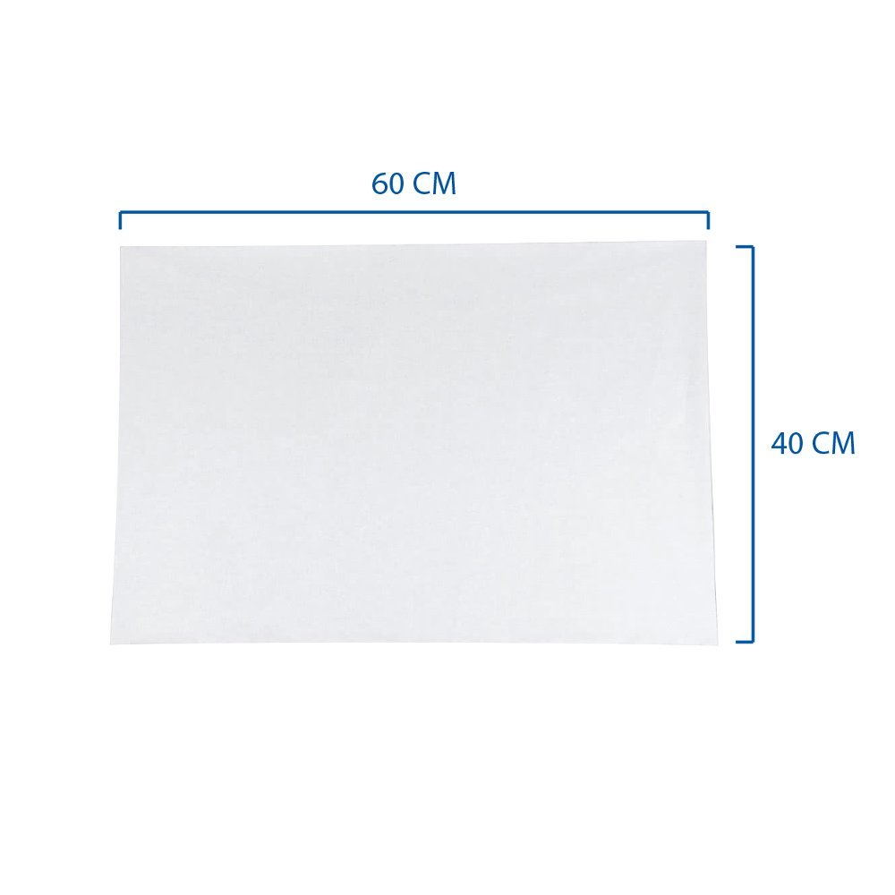 Paquete de 500 unidades de papel de horno de 40 x 60 cm (41 gramos por metro cuadrado) para tarjetas Baking Paper Sheets para cocción
