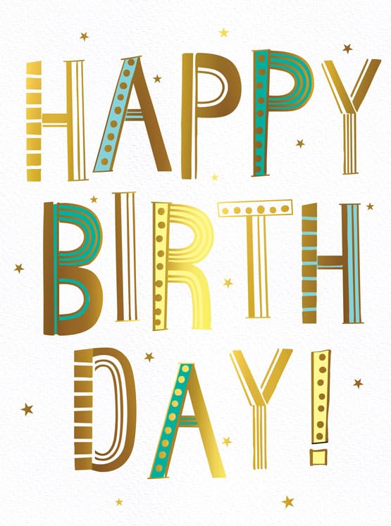 Large Birthday Card, Happy Birthday - A4 Size - Regal Publishing