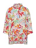 Mavi Damen Blusen Regular Long Sleeve Shirt Bluse mit Muster