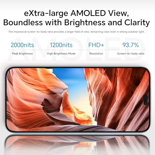 HONOR 200 Lite 5G Smartphone,Triple Caméra 108MP+5MP+2MP,MediaTek Dimensity 6080(6nm),8Go+256Go Téléphones Portables,AMOLED 6,7",4500mAh/Double SIM/NFC/GPS,MagicOS 8.0/Android 14,Noir