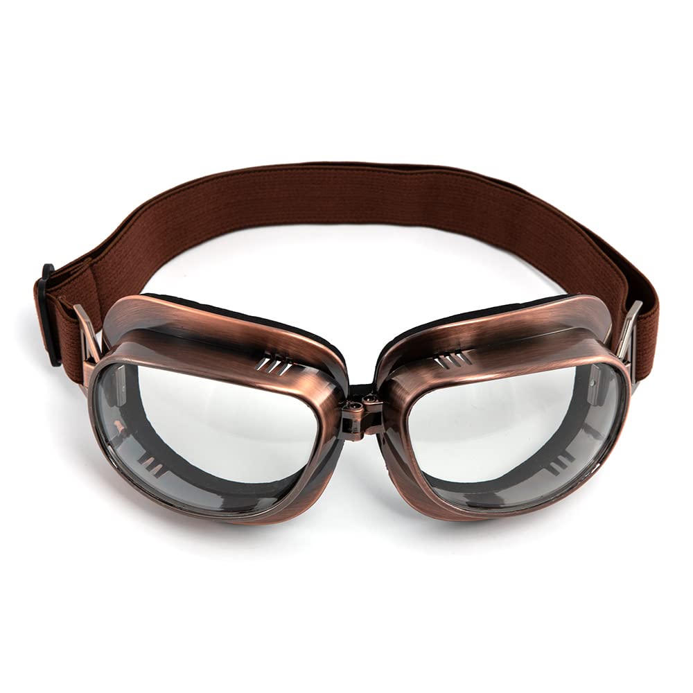 Gafas de moto Vintage, Gafas de Sol Deportivas para Motocicletas