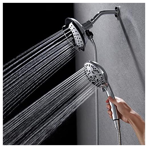 INAVAMZ High Pressure Shower Head Duo