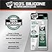 DAP All Purpose 100% Silicone Adhesive Sealant, Clear, 2.8 oz (7079800755)