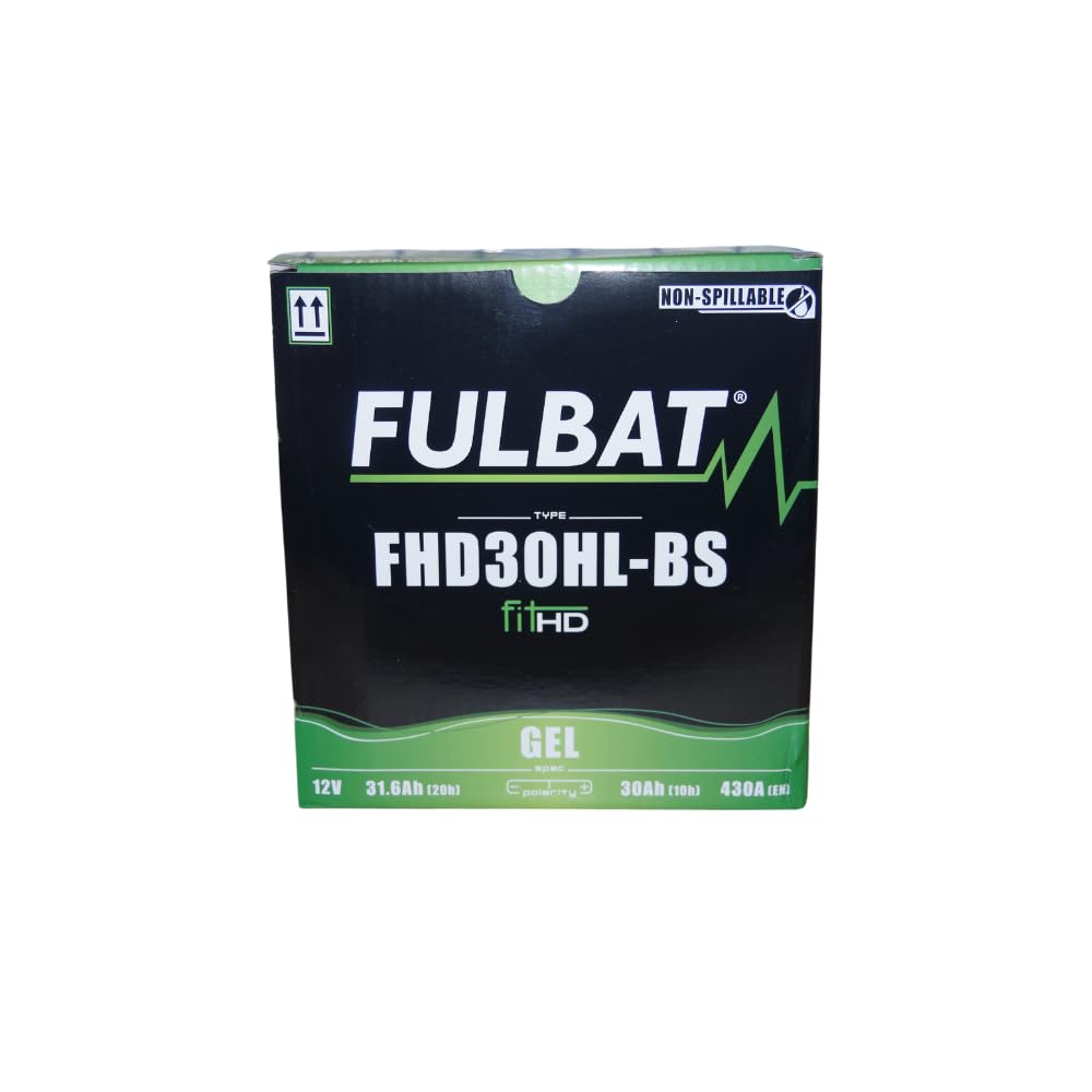 FULBAT BATTERIE MOTO FULBAT GEL FHD30HL-BS (Harley.D) 12V 31,6AH 430A