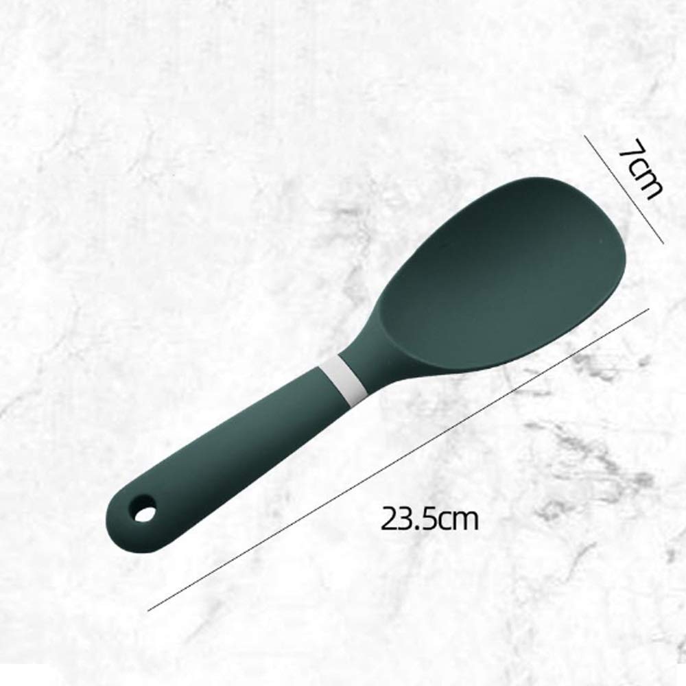 Silikon-Spatel, Pfannenwender, Küchenutensilien, Spatel-Set, Küche, antihaftbeschichtet, Kochlöffel, Suppenlöffel, Kochen bei hohen Temperaturen
