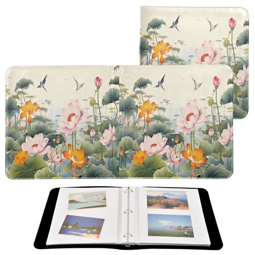 Álbum de Fotos DIY Autoadhesivo FLildon PU Cuero 3 Anillas 40 Páginas 8x10 para Memorias miniatura 2