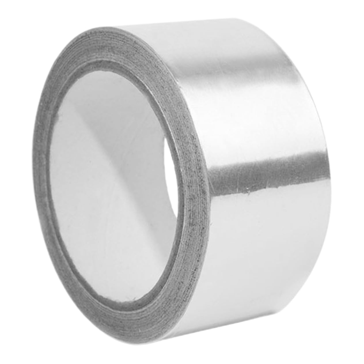 UKCOCO 5rollos Cinta De Aluminio Conductiva Para Aislamiento Térmico y Sellado Adhesiva De Alta Temperatura Para Ductos y Tuberías Para Aplicaciones Eléctricas y Proyectos De Hvac