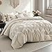MASINISS Luxurious Boho Embroidered Velvet Duvet Cover Set (Also can Be Used As Light Bedpread or Thin Qulit), (Face Fabric) Top-end Velvet, (Back Fabric) Cotton, 104x90'' 3 pcs King Size