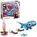 LEGO 43186 Disney Princess Frozen 2 Salamander Bruni, Spielzeug aus dem Film Die Eiskönigin 2 mit Feuergeist-Figur, kleines Geschenk für Kinder
