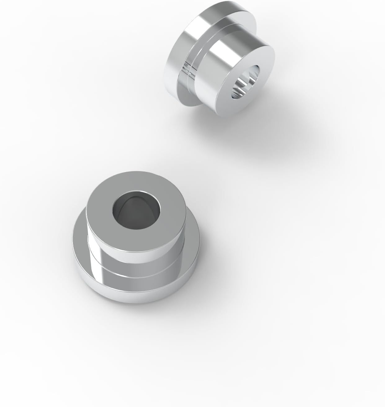 CNC Solid Billet Handlebar Riser Bushings For With Harley Softail, Dyna, Sportster, FXR, FX 1984-2016