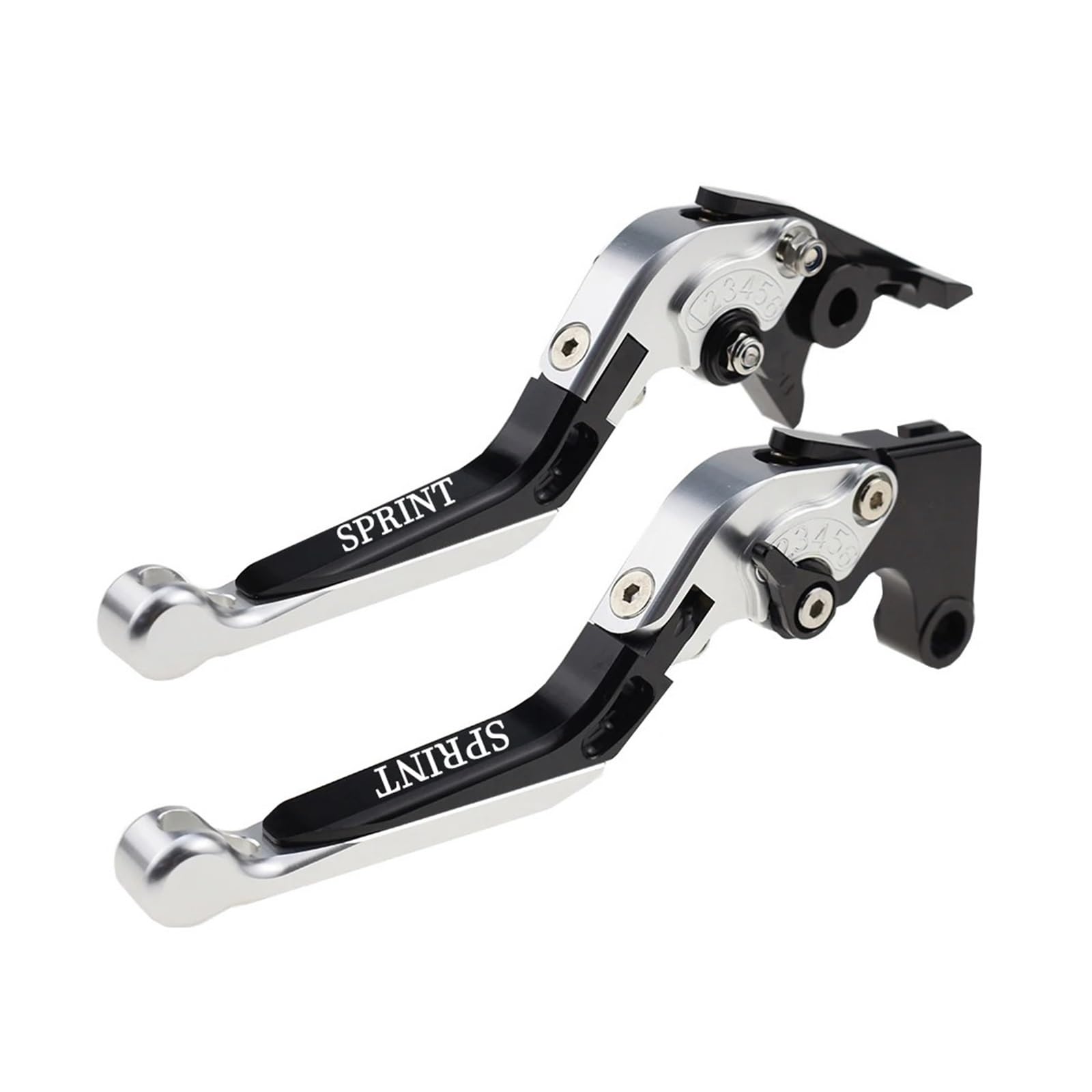 Yxbswbjd 26 Aluminum Alloy Folding Brake Lever For Sprint St/Rs Motorcycle Folding Extendable Brake Clutch Levers