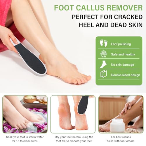 10 Pack Foot File Reusable Scrubber