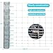 Farm Fence, 4ft x 164ft Galvanized Wire Fencing, Cattle Fence, Deer Fence, Heavy Zinc Coating Farm Fence Used to Hog Goat Fencing for Yard Garden and Field