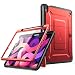 Produktbild SupCase Hülle für iPad Air 4 (2020) 10.9 Zoll Case Bumper Schutzhülle 360 Grad Cover [Unicorn Beetle Pro] mit Pencil Halter und integriertem Displayschutz (Rot)