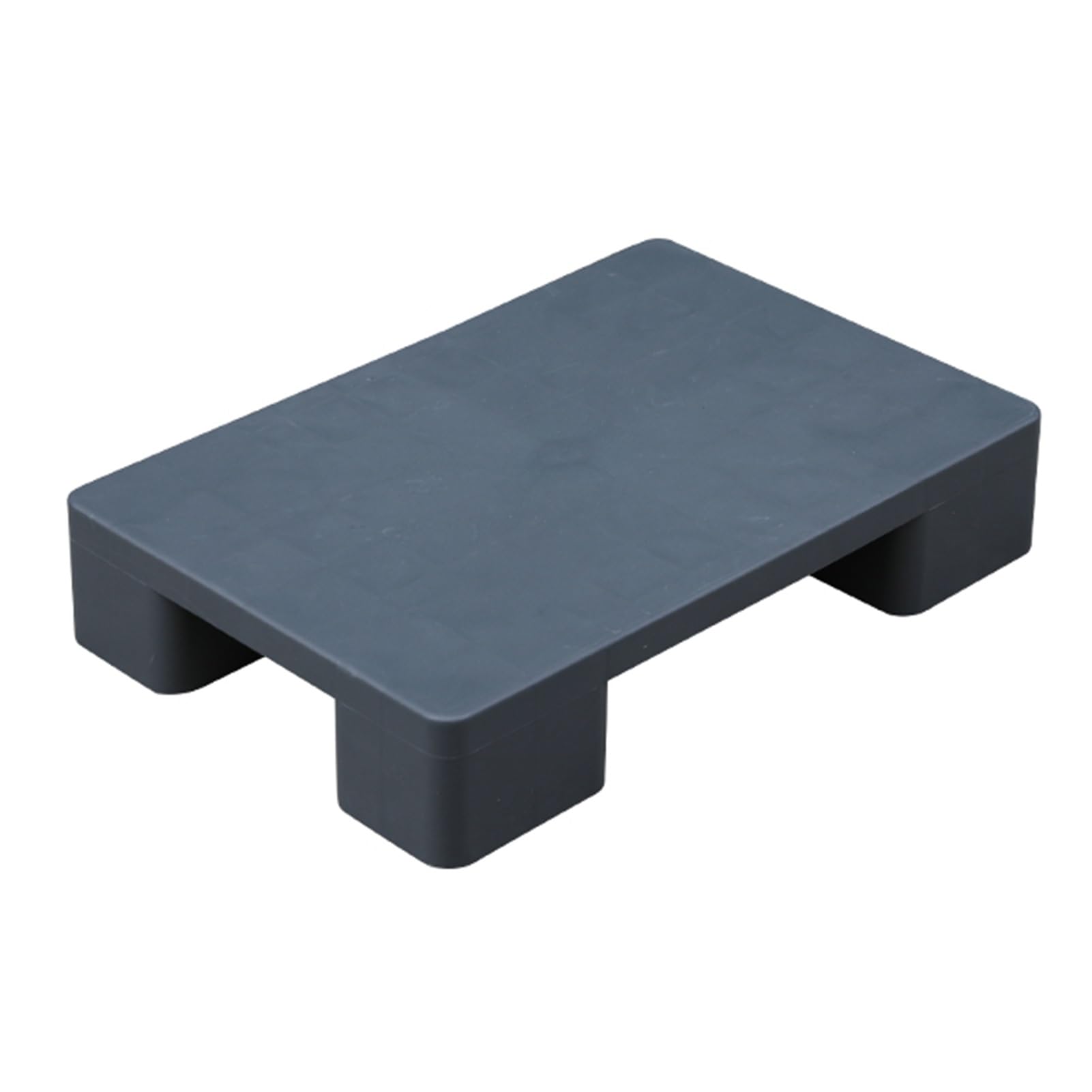 HJLKDYM Nestable Polyethylene Pallets, Floor Pallet, Plastic Pallet for Restaurant Kitchens Shops Supermarket Basement Storage Warehouse(Gray,60x40x12cm)