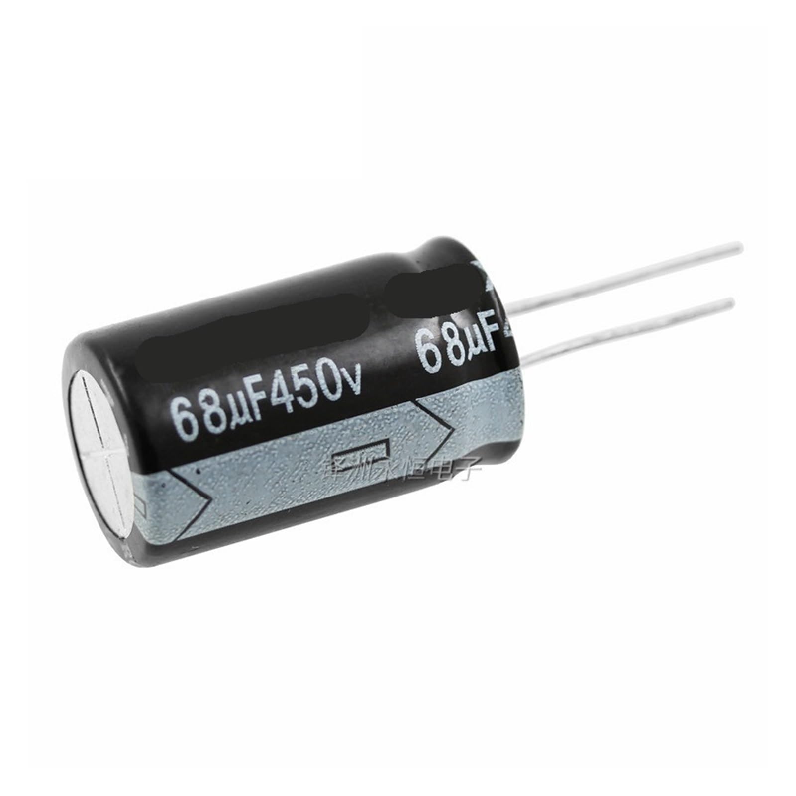 ICXLPMC 5pcs 450V68UF 18 * 25MM 68UF 450V 18 * 25 aluminum electrolytic capacitor