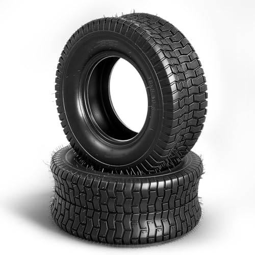 MOTOOS Set of 2 18x8.50-8 Lawn & Garden Mower Tires for Tractor Lawn Mower Riding Golf Carts 4Ply Tubeless