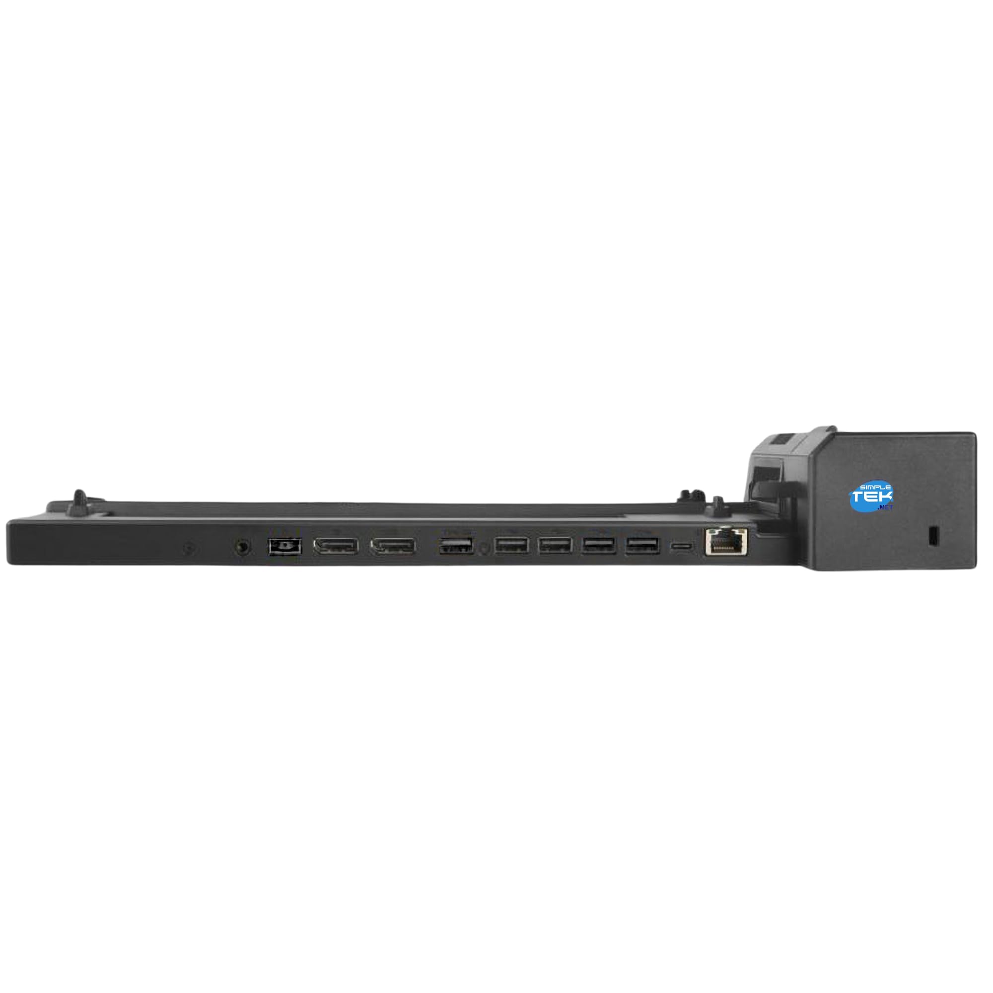 SIMPLETEK - Docking Station Professionale con Alimentatore | Compatibile con L14 Gen1, L15 Gen1, T14 Gen1/Gen2 | Uscite Video e USB Multiple (Ricondizionato)