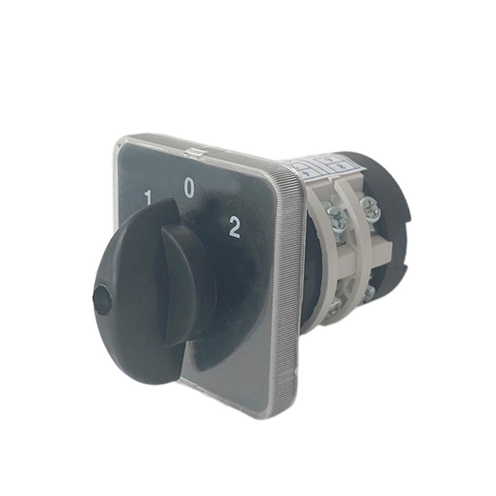 JGNAYRKJQI YMZ12-20/2 3 Position 20amp 2 Poles Electrical Changeover Cam Rotary Switch Main Selector LW31(102)