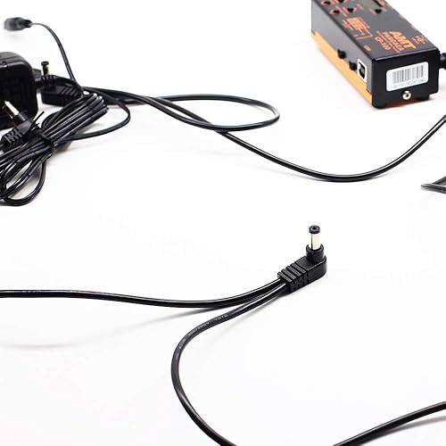 Miniatura 5 de SONICAKE - Cable de cadena tipo margarita de 5 vías de 9 V CC con enchufe de ángulo recto para pedal de efectos de guitarra