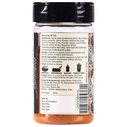 Image of Urban Platter Portuguese Peri Peri Seasoning, 80g (Signature African-Style spice blend | Fiery and Zesty)