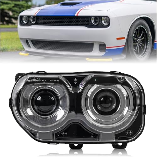 ZhenixAuto Headlight Assembly for Dodge Challenger 2015-2021