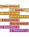 Disco Street Sign Cutouts (4/Pkg)
