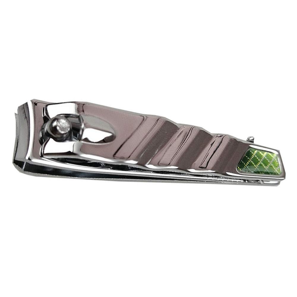 XIANGFAZJD Cortauñas Clippers de uñas para Adultos Clippers de uñas de Plata de Acero al Carbono 57 * 10 mm cortadores de uñas portátiles