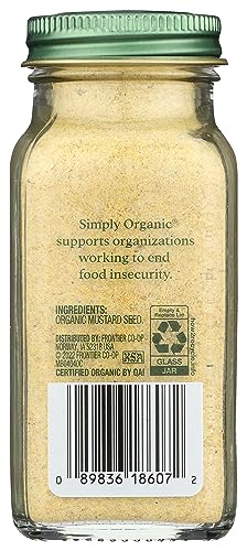 Image of Simply Organic, Mustard Ground Organic, 3.07 Ounce