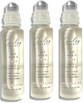 Julep Roll With It Cuticle Oil Trio – Nourishing Nail & Cuticle Care Set with Natural Oils for Hydration and Healthy-Looking Nails