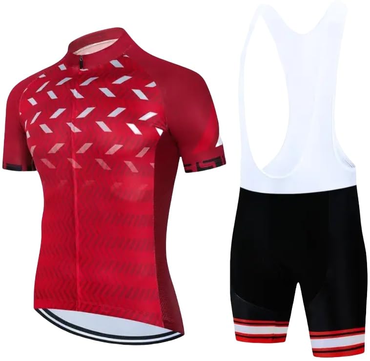 Maillot de cyclisme VTT combinaison homme short rembourré gel 9D