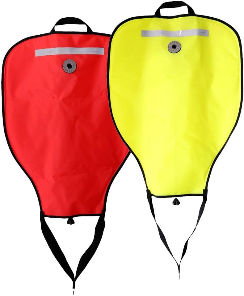 Premium Scuba Diving Set with Reflective Marker Buoy and Valve