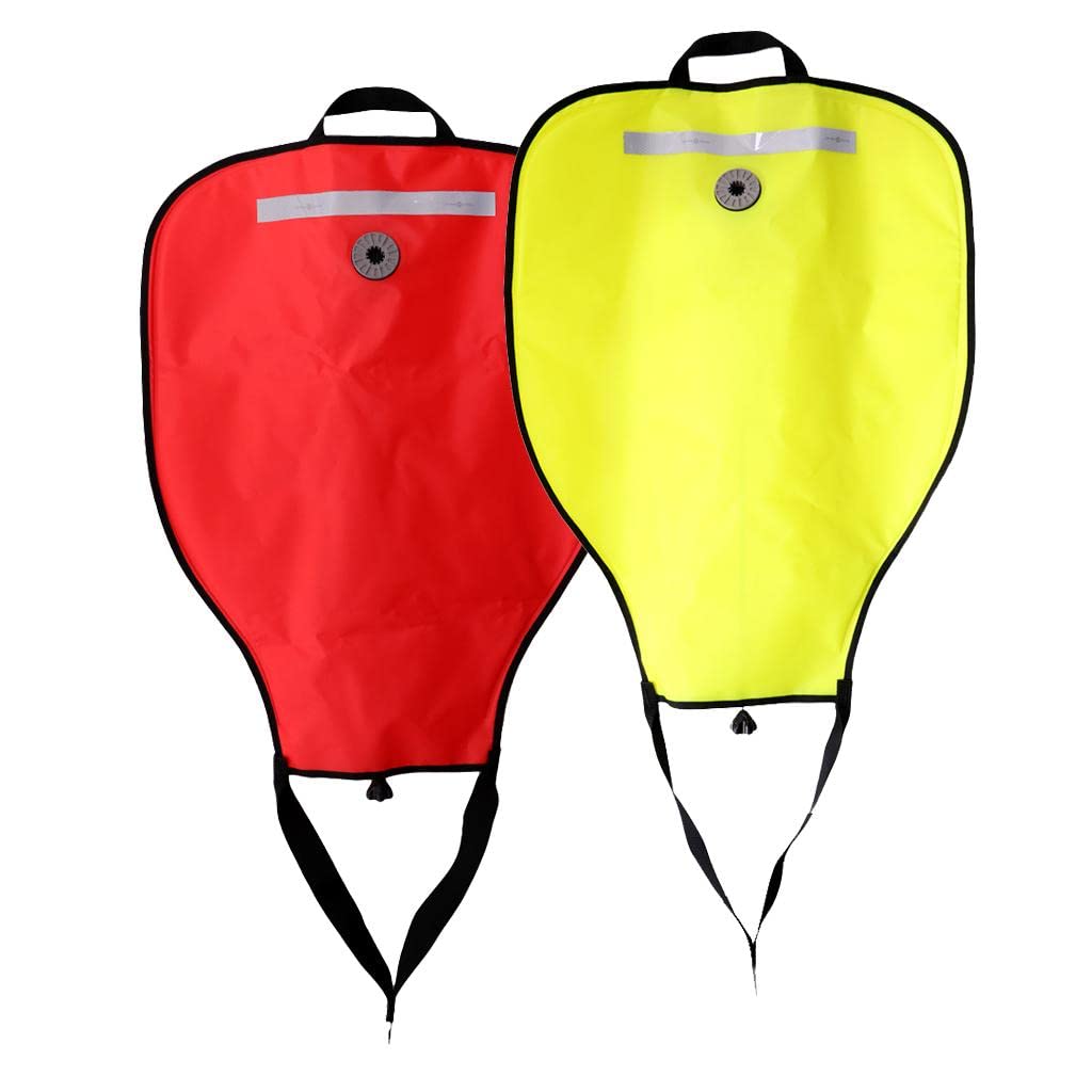 rockible Premium Scuba Diving Set with Reflective Marker Buoy and Valve