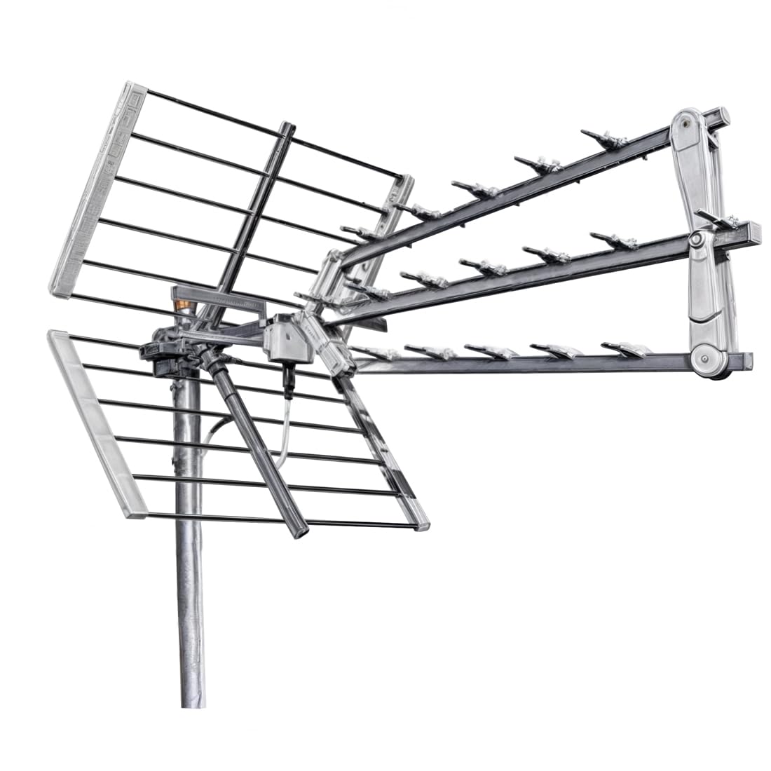 ANTENNA DIGITALE TERRESTRE LTE TRIO 3D OFFEL TRIPLA UHF 15dB 21-506B