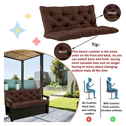 Accessoire de jardin pour balancelle coussin imperméable et résistant - 3