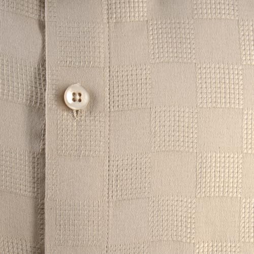 Image of 7-DAYS Men's Premium Formal Shirts - Regular Fit, Full Sleeve, 100% Pure Cotton, Self-Design, with Pocket - Stylish Office Shirts for Men