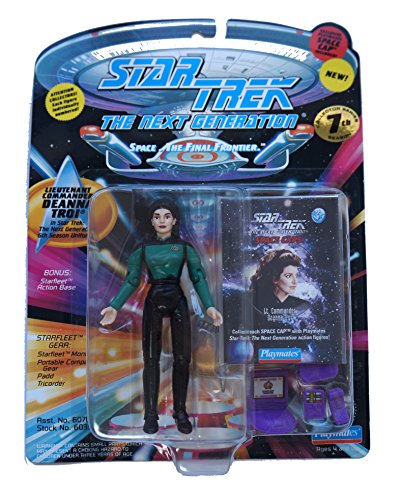 Star Trek: The Next Generation Lieutenant Commander Deanna Troi in 6th Season Uniform 4.5-Inch Action Figure