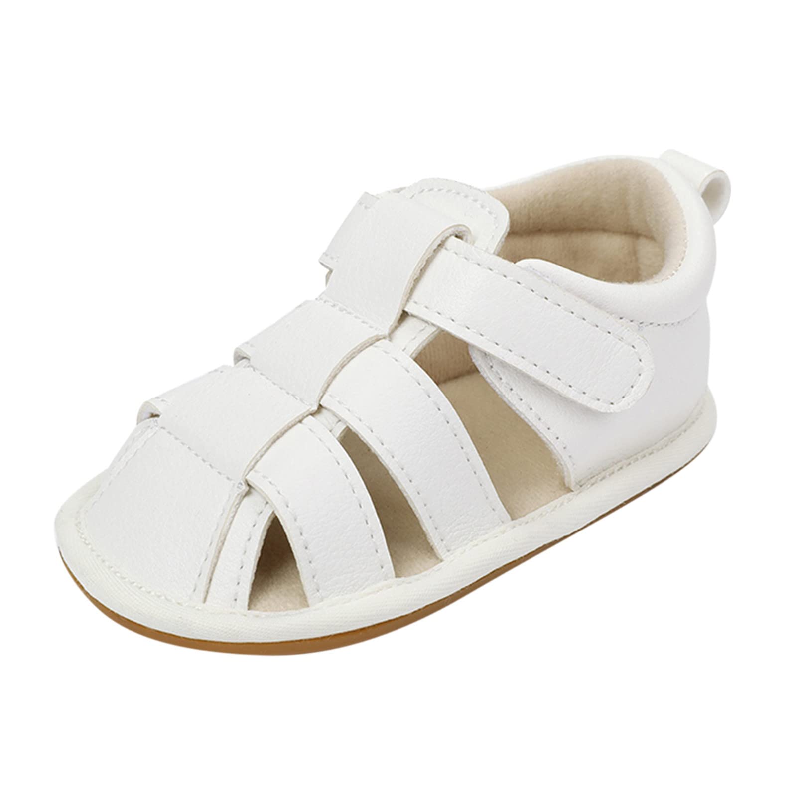 Infant Boys Girls Single Shoes First Walkers Shoes Summer Toddler Hollow Out Flat Sandals Baby Sandals Girls
