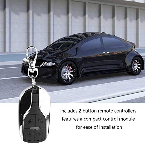 Image of Electric Car Alarm,Electric Car Keyless Entry System Electric Door Lock Locking Wireless Remote Alarm 48?64V Car Alarm