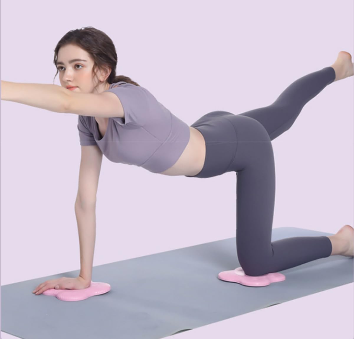 Almohadillas Rodilleras Yoga Antideslizante 2 Piezas Protección Rodillas Codos Tobillos Muñecas Accesorios Fitness