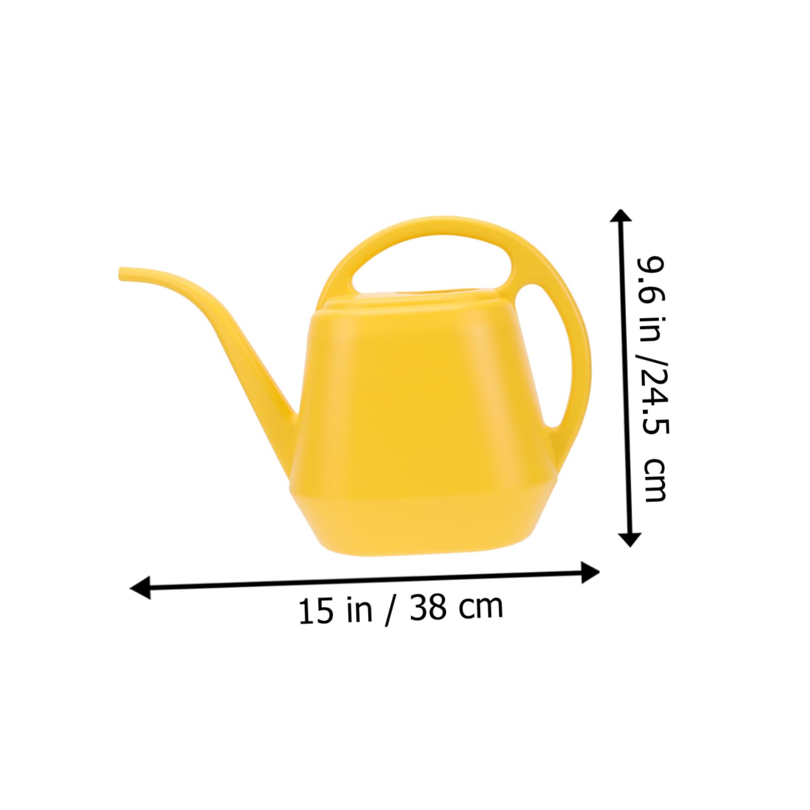 Mipcase 2pezzi Annaffiatoio Plastica Manici Doppia Funzione Strumento Pratico Per Giardinaggio Per Piante e Fiori Casa e Giardino Design Robusto e Capiente