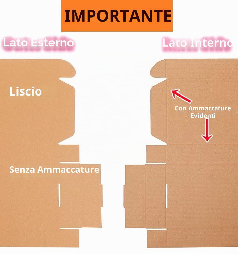 C4 A4 Scatole di spedizione in cartone ondulato, 320x222x46mm grandi scatole postali per la spedizione, scatole di imballaggio marrone per affari, stoccaggio o regalo (10 pezzi)