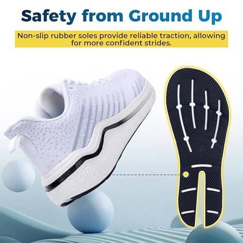 Image of Walking Shoes for Men Arch Support Plantar Fasciitis Shoes Orthotic Tennis Sneakers for Foot Pain Relief