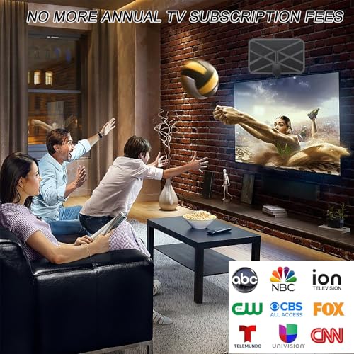 Sunleecase Tv Antenna Indoor, Tv Antenna Indoor For Smart Tv Support 4K 8K 1080P Hd Local Channels thumb #1