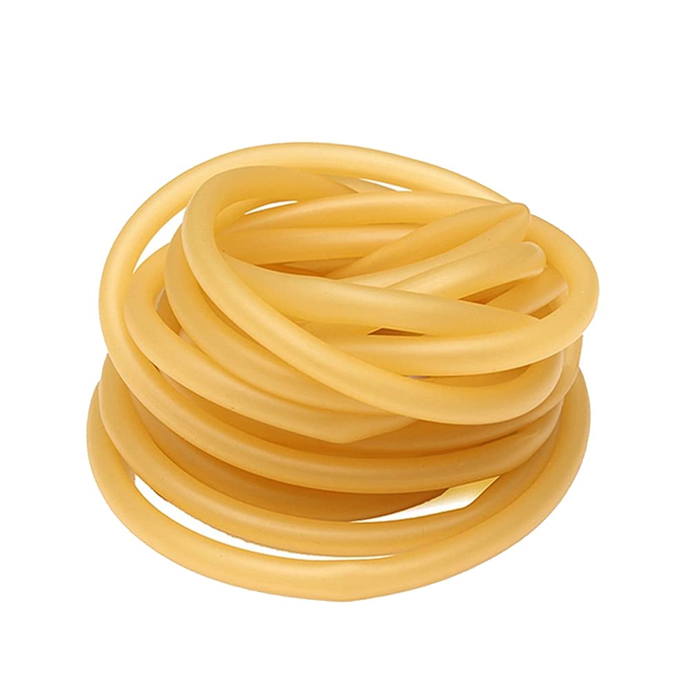 Natural Latex Rubber Band Rubber Hose Exercise Band Tubing Surgical Tube Elastic Parts for Outdoor Hunting Fitness Exercise